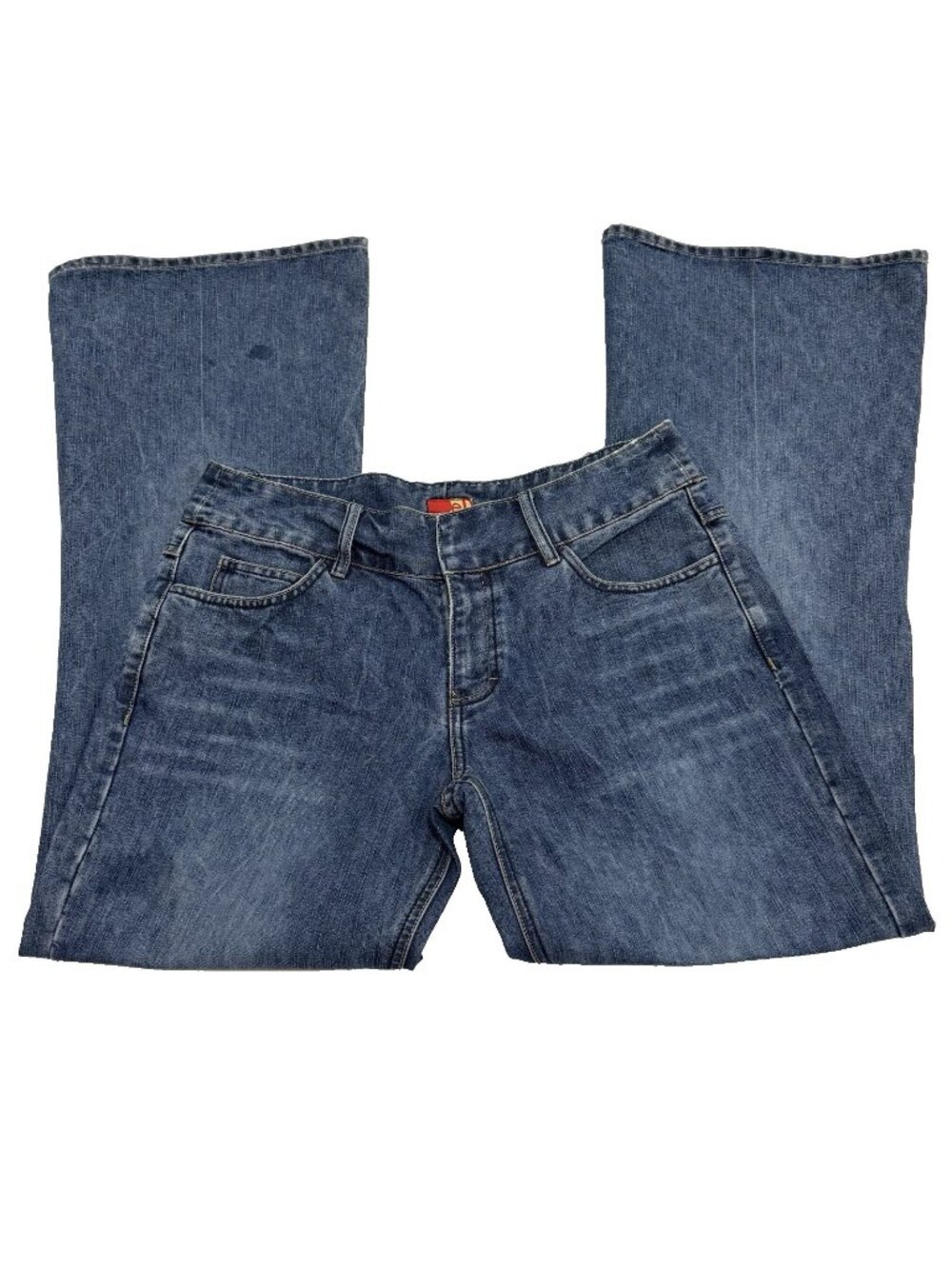 Vintage ESPRIT women's denim jeans Size 13 Flare No Back Pockets